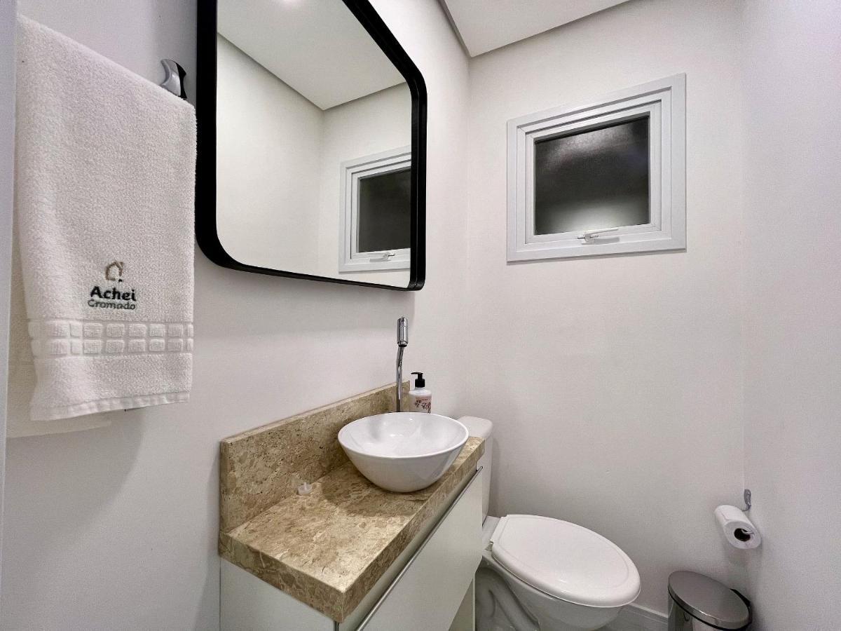 Apartamento Villa Hortensias 1Dorm Centro By Achei 卡内拉 外观 照片
