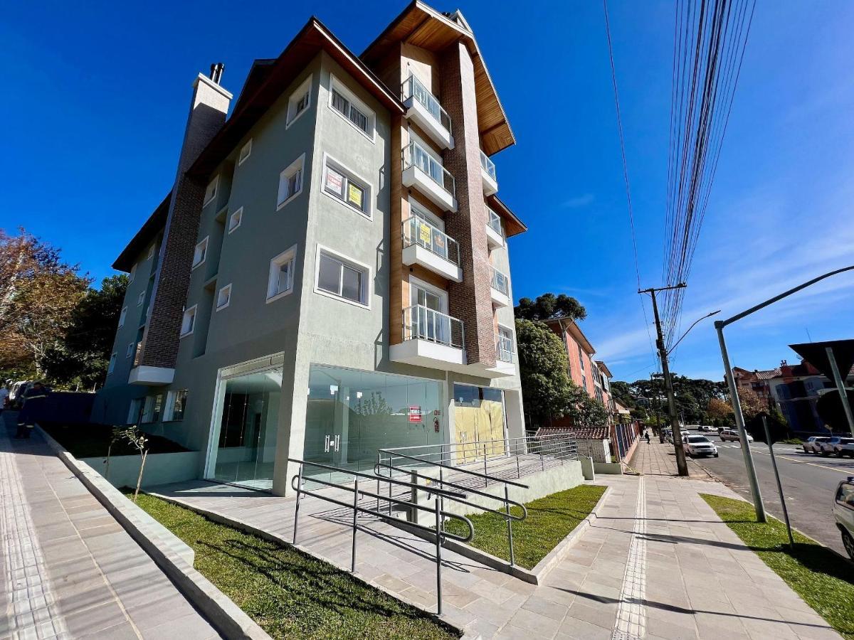Apartamento Villa Hortensias 1Dorm Centro By Achei 卡内拉 外观 照片