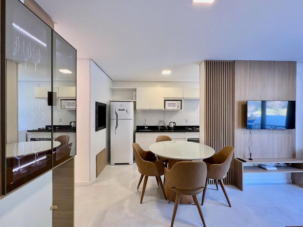 Apartamento Villa Hortensias 1Dorm Centro By Achei 卡内拉 外观 照片