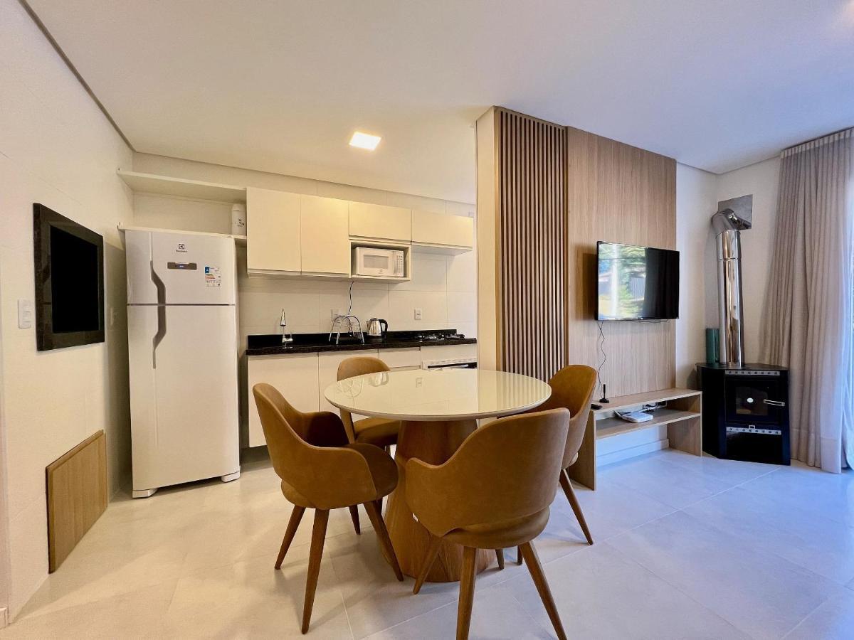 Apartamento Villa Hortensias 1Dorm Centro By Achei 卡内拉 外观 照片