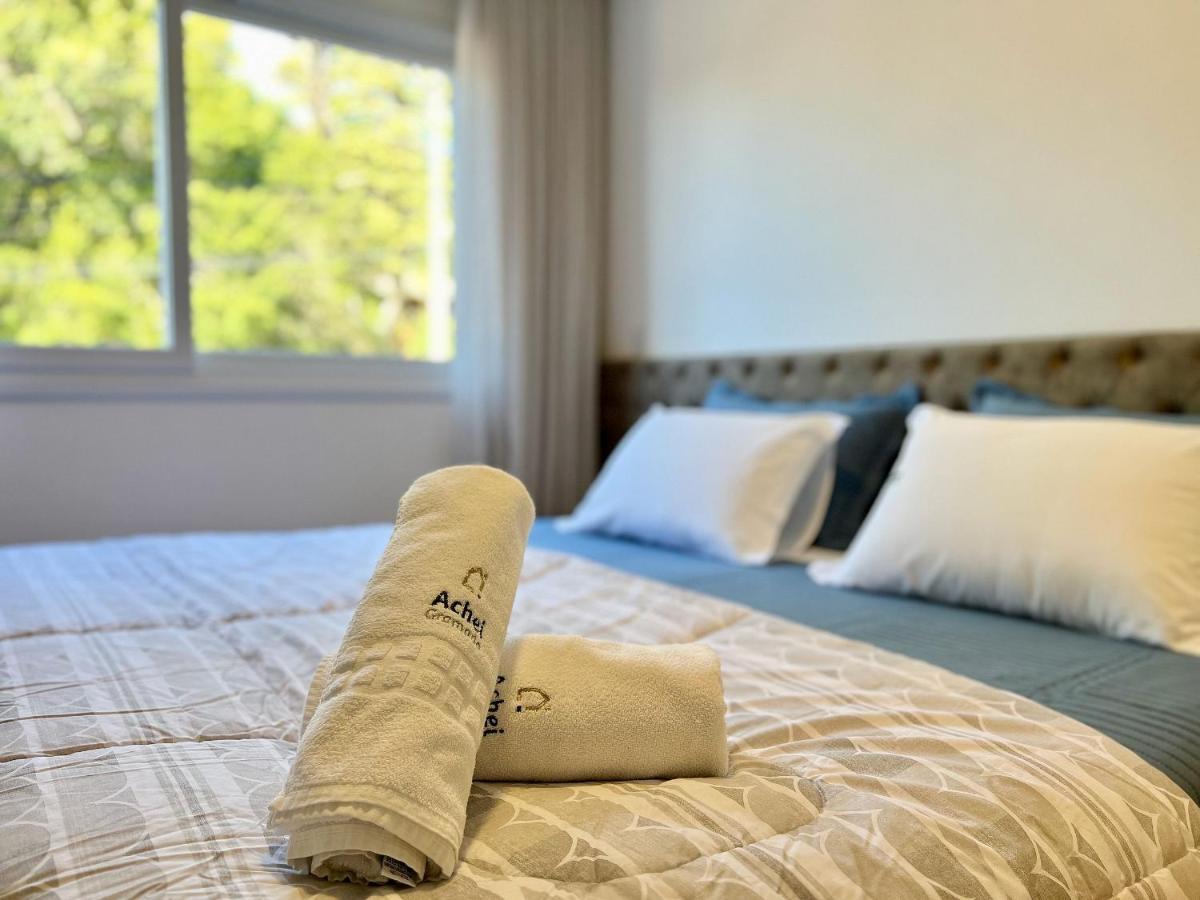Apartamento Villa Hortensias 1Dorm Centro By Achei 卡内拉 外观 照片
